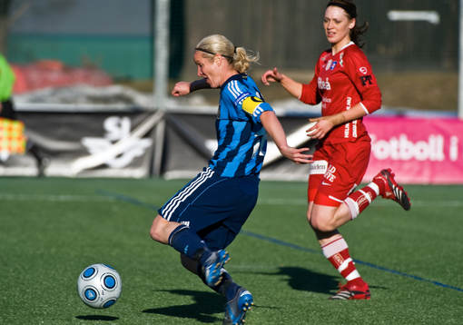 Victoria Svensson, Djurgården och Maria Åhlund, Piteå
