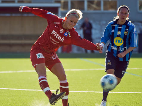 Kaylyn Kyle, Piteå och Linda Fagerström, Djurgården