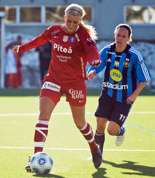 Kaylyn Kyle, Piteå och Linda Fagerström, Djurgården
