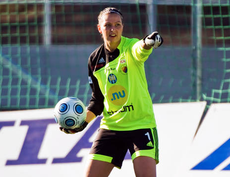 Gudbjörg Gunnarsdottir, målvakt