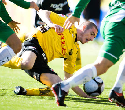 James Keene faller Hammarby-ben