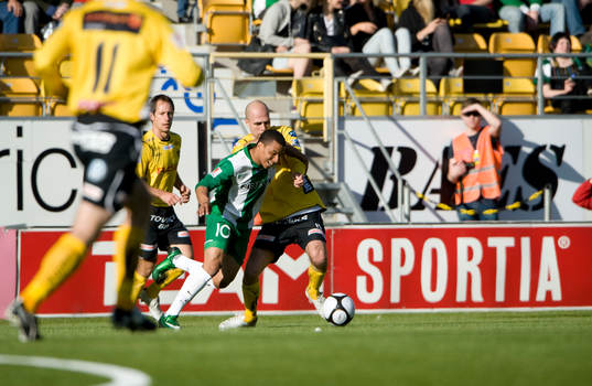 Charlie Davies, Hammarby och Teddy Lucic, Elfsborg. Team