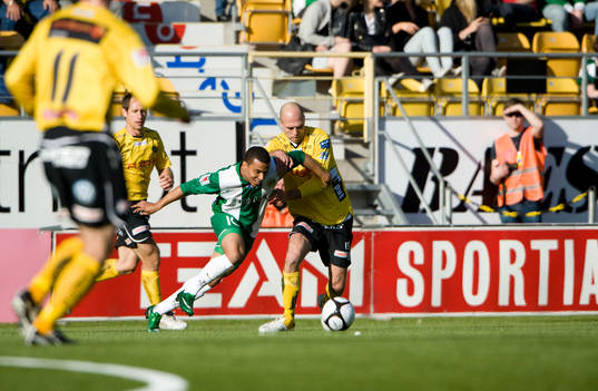 Charlie Davies, Hammarby och Teddy Lucic, Elfsborg. Team