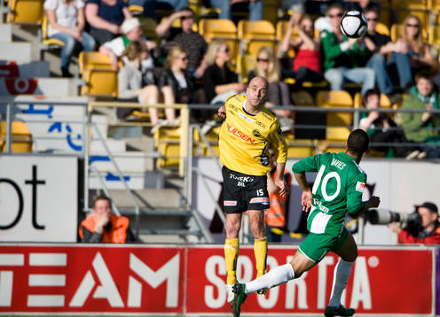 Teddy Lucic, Elfsborg och Charlie Davies, Hammarby. Team