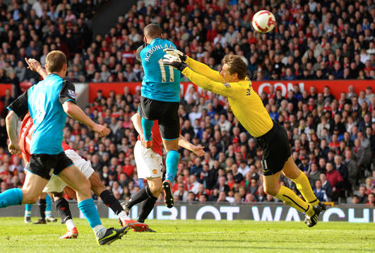 Fotboll, Premier League, engelsk liga, Manchester United -
