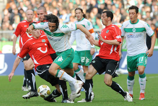Hanno Balitsch, Leon Andreasen, Claudio Pizarro, Sergio