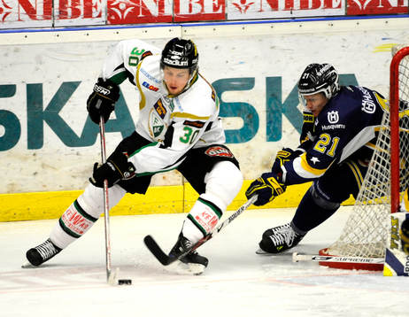 Marcus Paulsson, Färjestad, Pasi Puistola, HV71