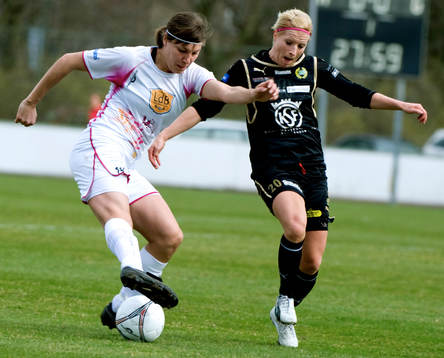 Linda Forsberg, Ldb och Annica Svensson, Hammarby
