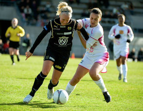 Nera Smajic, Ldb och Anna Lindblom, Hammarby