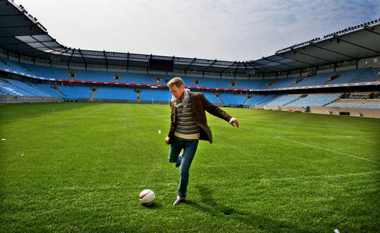 Mattias Larsson, journalist Aftonbladet synar Malmö FF:s