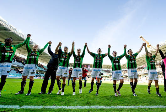 Jubel, tack till publiken