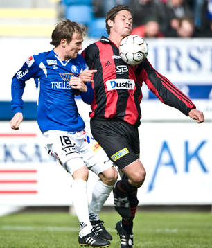Marcus Falk-Olander, Trelleborg och Gabriel Petrovic,
