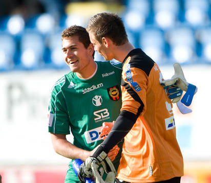 Visst gjorde vi det bra, två unga succémålvakter, Victor