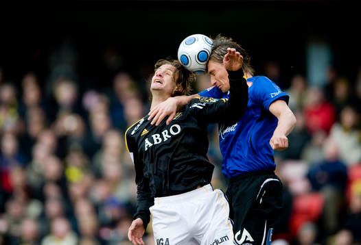 Ivan Obolo, AIK och Tomas Zvirgzdauskas, Halmstad