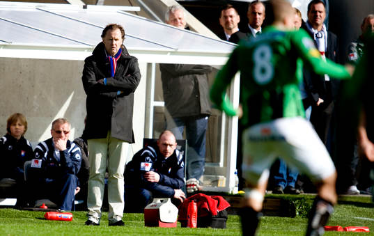 Janne Carlsson, tränare Örgryte