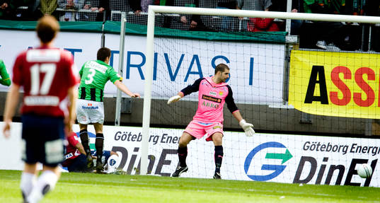 Alvaro Santos, Örgryte slår in 1-1 bakom Dime