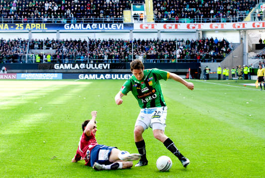 Björn Anklev, Örgryte, Kenneth Gustafsson, GAIS