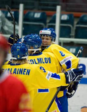 Erika Holst, Sverige jubel