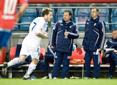 Stefan Rehn och Jonas Olsson, tränare