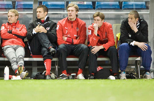 Erik Sundin, Hannu Patronen, Tobias Holmqvist, Marcus