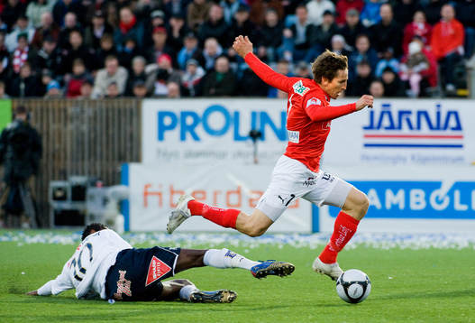 Jimmie Augustsson, Kalmar tacklas av Yannick Bapupa, Gefle