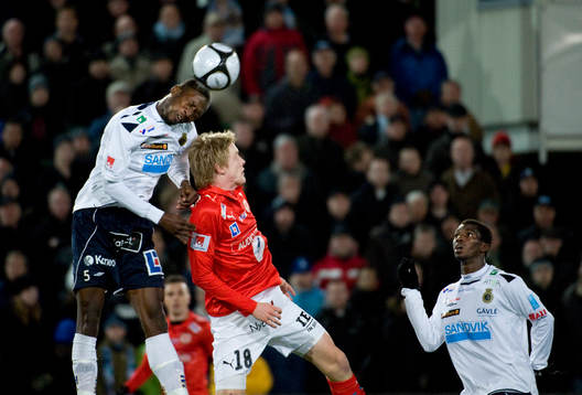 Omar Jawo, Gefle och Rasmus Elm, Kalmar. Nick