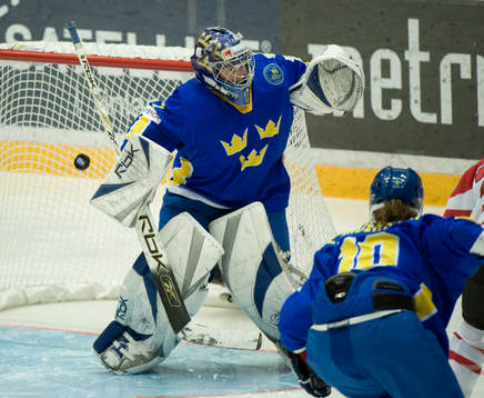 Sara Grahn, Målvakt Sverige släpper in 2-0 bakom ryggen