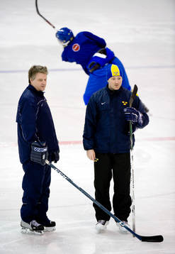 Peter Elander, förbundskapten, Tränare och Kristoffer