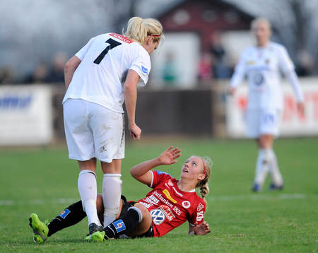 Gudny Björk Odinsdottir, Kristinstad, Lisa Dahlkvis, Umeå