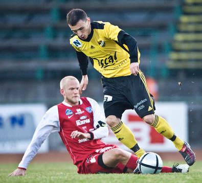 Robin Ganemyr, Falkenberg och Burim Rexhepi, Hässleholm