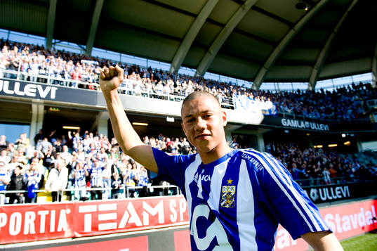 Tobias Sana,  debutant och mycket nöjd