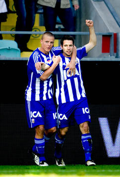 Ragnar Sigurdsson, Stefan Selakovic, jubel