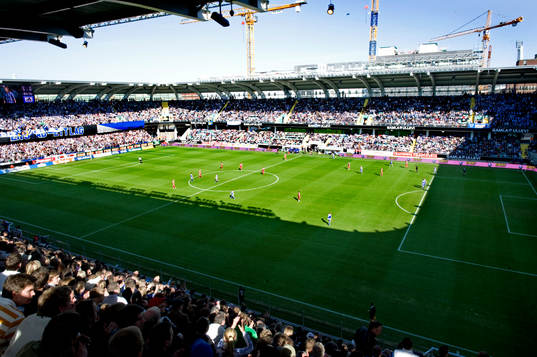 Överblick på Gamla Ullevi. Arena, stadion, översikt