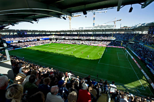 Överblick på Gamla Ullevi. Arena, stadion, översikt