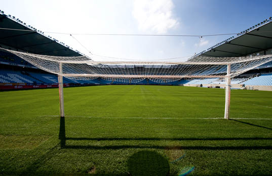 Fotboll, Pressvisning på Swedbank Stadion, Arena