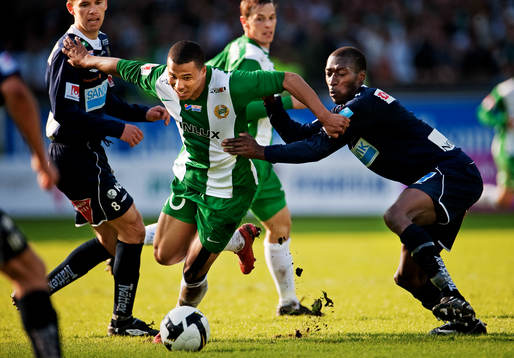 Charlie Davies, Hammarby, kämpar sig igenom