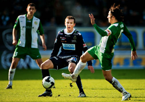 Johannes Ericsson, Gefle, hinner inte med när Louay