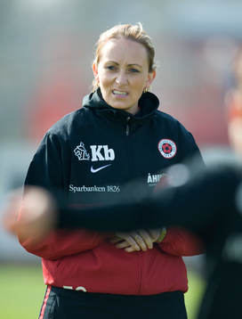 Tränare Elisabet Gunnarsdottir