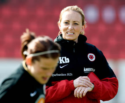 Tränare Elisabet Gunnarsdottir