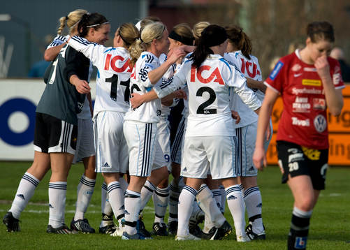 Djurgården jubel och Kristianstad depp