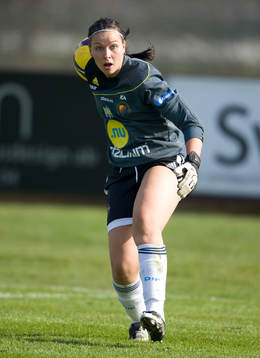 Gudbjörg Gunnarsdottir, målvakt