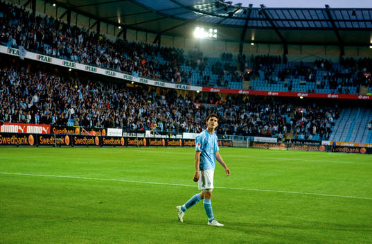 Agon Mehmeti, på Swedbank Arena