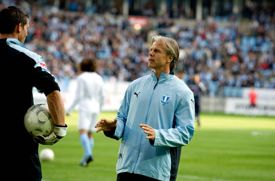 Roland Nilsson, tränare och Jonas Sandqvist, Målvakt
