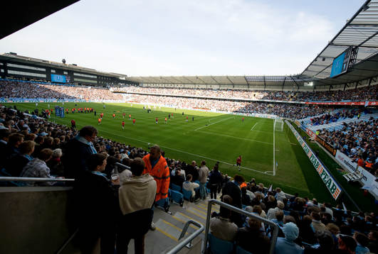 Swedbank Stadion, arena, översikt, interiör