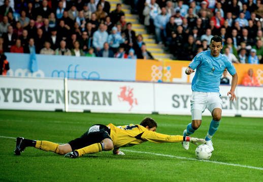 Guillermo Molins, Malmö och Nathan Coe, Målvakt Örgryte