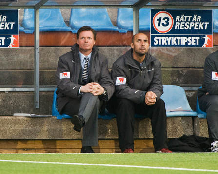 Bläddra bland fler bilder av Fotboll, Superettan, Qviding - Landskrona
