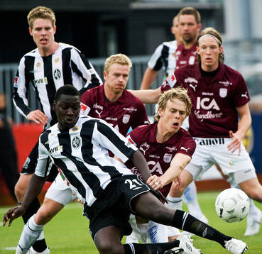 Alagie Sosseh, Landskrona. Fredrik Holmberg, Qviding