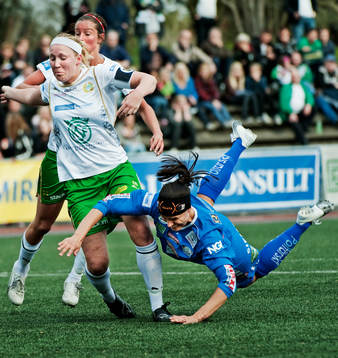 Jessica Landström, Linköping, når inte fram i