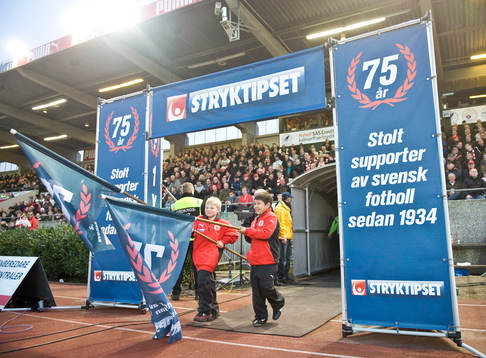 Entré, inmarsch, Svenska Spel