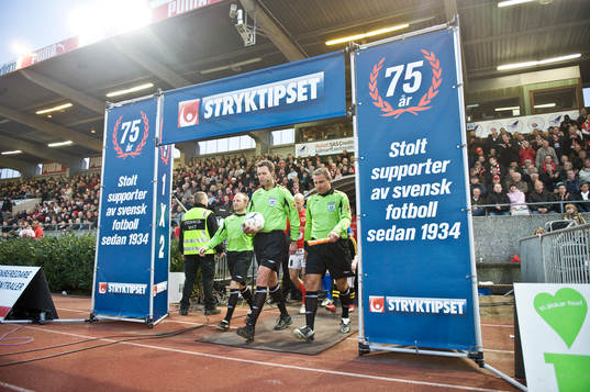 Entré, inmarsch, Svenska Spel